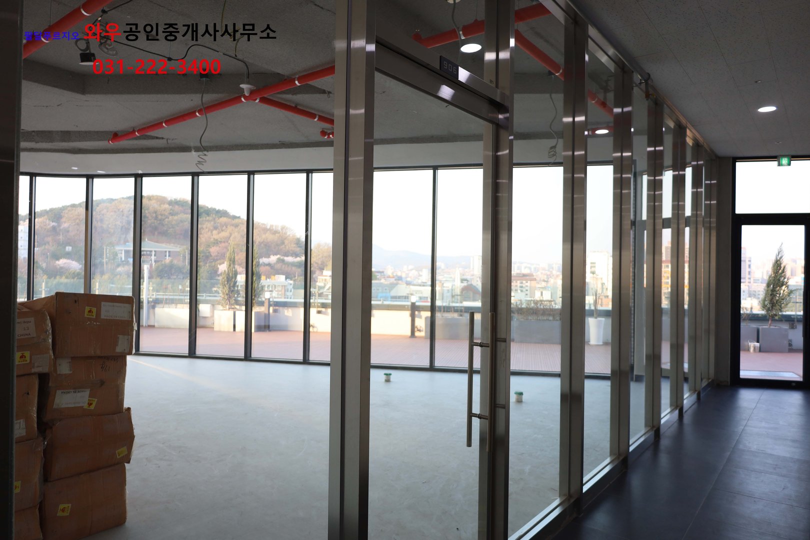구 도청사거리 최고의 신축 전용상가 매산타워 7층 상가 임대